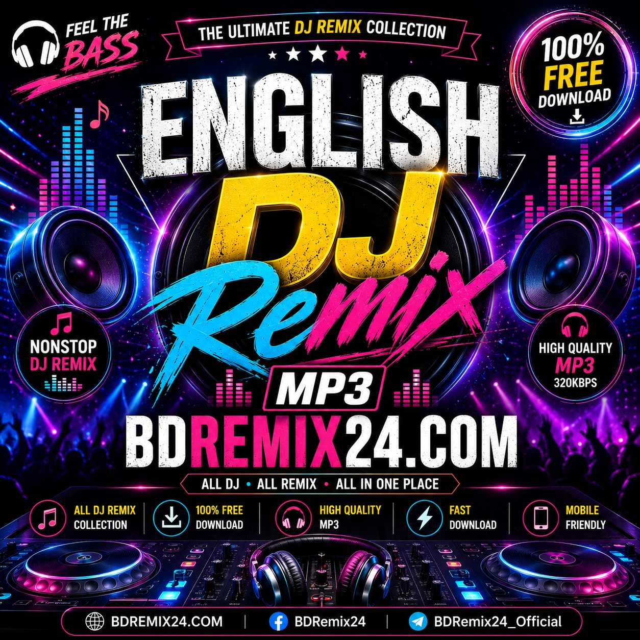 English DJ Remix Mp3